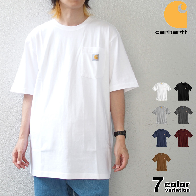 【関税.送料込】Carhartt/ロゴ Tシャツ 半袖 楽天市場】カーハート Tシャツ 半袖 CARHARTT USAモデル ロゴ