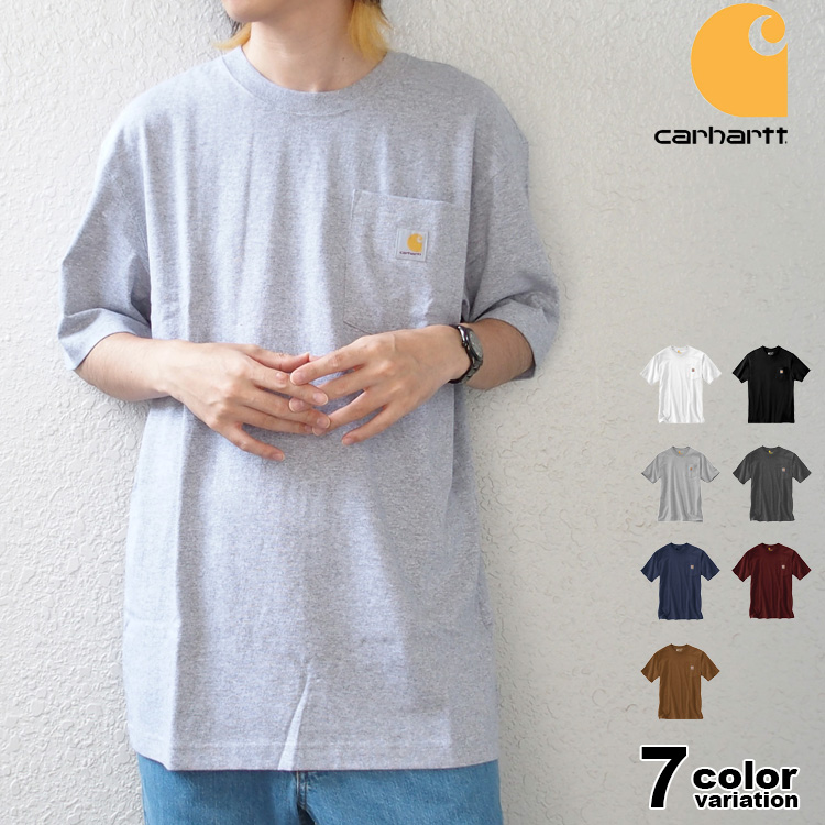 ★Carhartt★半袖 ポケット Tシャツ Carhartt カーハート tシャツ 半袖 ポケット Tシャツ メンズ