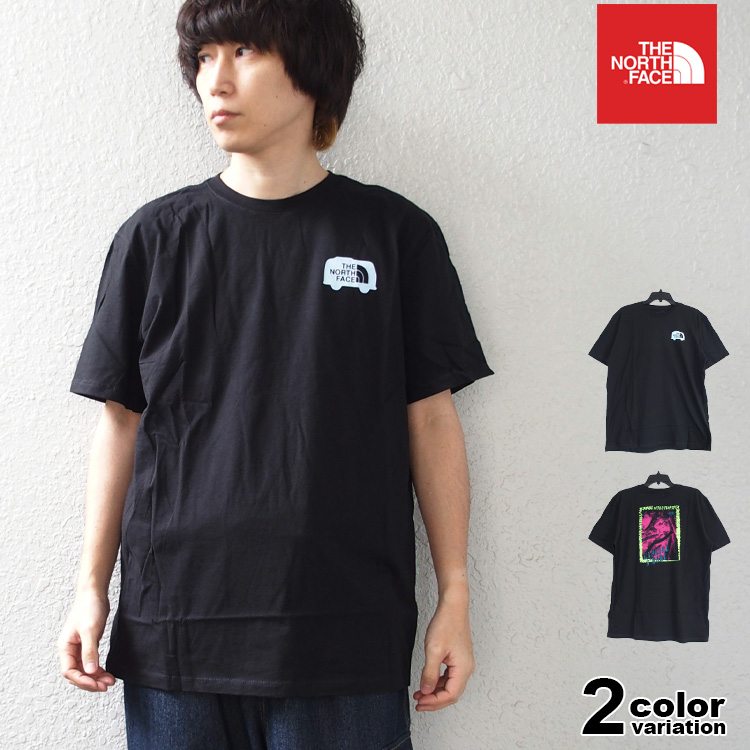 face to face / バックプリント Tシャツ ブラック THE NORTH FACE（ザ ノースフェイス） ノースフェイス Tシャツ THE