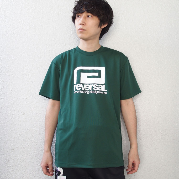 リバーサル Tシャツ reversal 半袖 メンズ ドライ メッシュ BIG MARK DRY M...