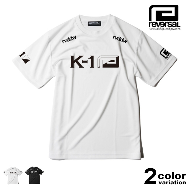 reversal リバーサル Tシャツ 半袖 メンズ K1 コラボ ドライ