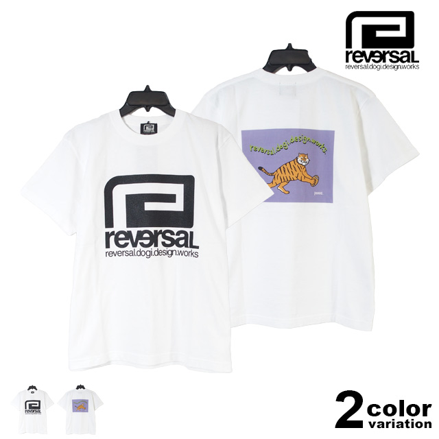 リバーサル ウォーフィールド reversal Warfield WRF Tシャツ 半袖 バックプリント 定番 ビッグマーク 虎 タイガー メンズ トップス | reversal | 01