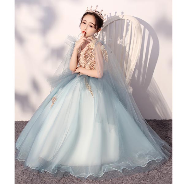 ネット特販 ドレス 小学生 中学生 ミディ丈 ロング丈 選べる 海外ドレス 被らない おしゃれ 綺麗 華やか プ 日本特売 Miracleleaffl Com