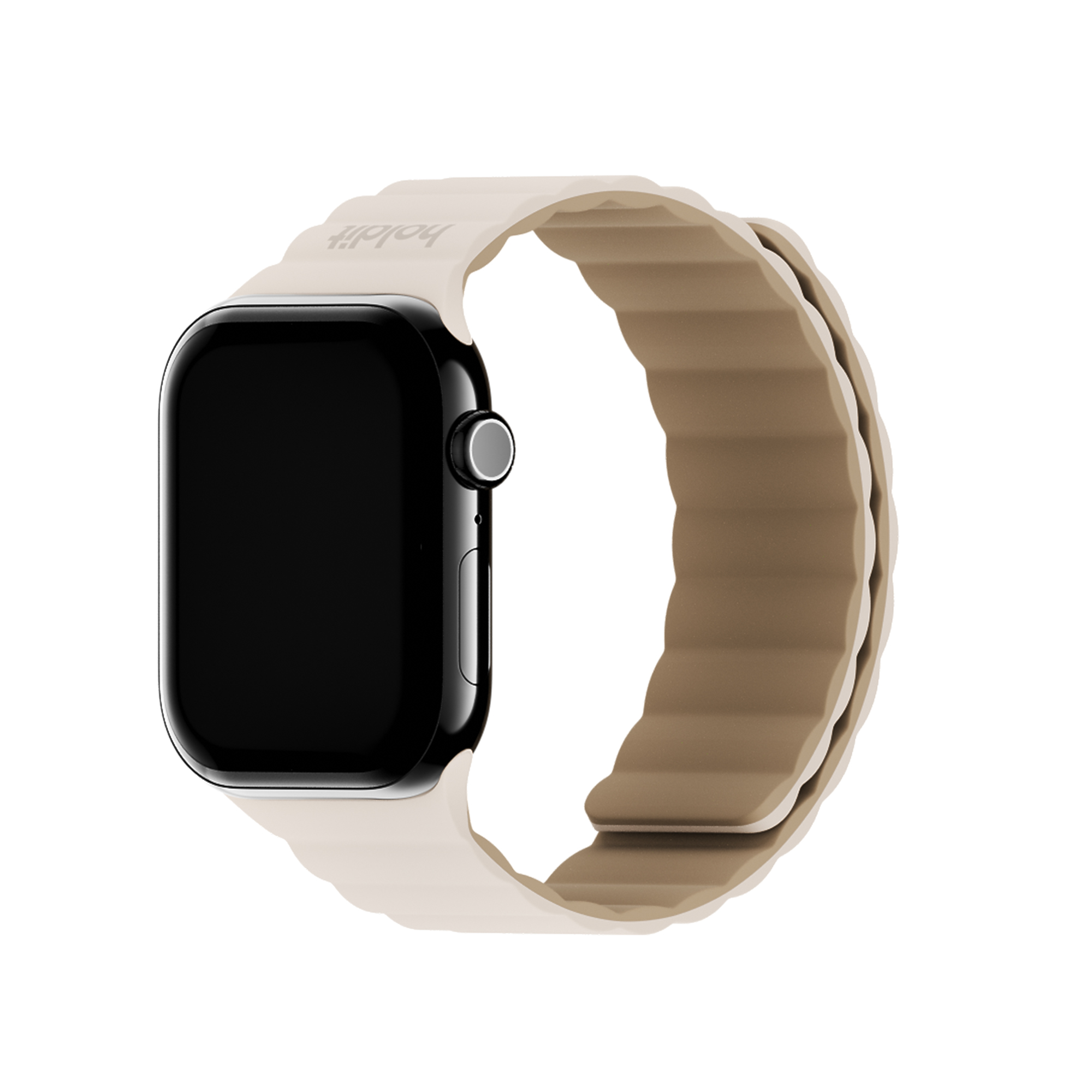 holdit アップルウォッチ バンド マグネット ベルト シリコン スポーツ 