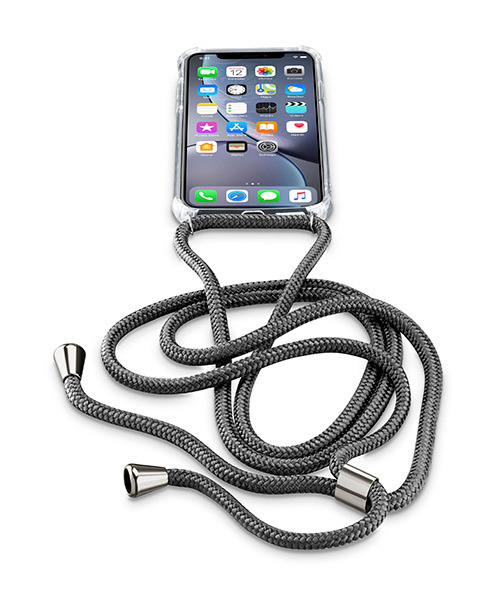 iPhone ケース ネック ストラップ 首かけ 肩掛け クリア 旅行 12
