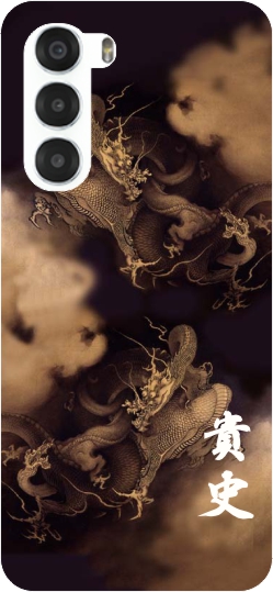 nubia nubia S 5G A403ZT ヌビアS らふら 名入れ スマホケース 和柄 龍