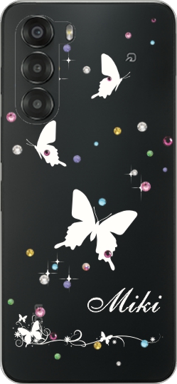 nubia nubia S 5G A403ZT ヌビアS らふら 名入れ スマホケース ライン