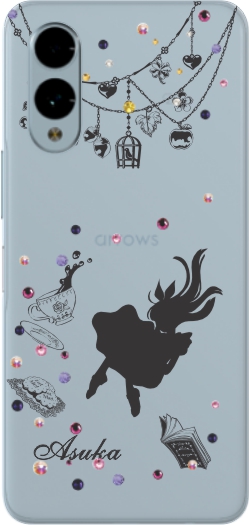 arrows We We2 アローズWe2 F-52E FCG02 らふら 名入れ スマホケース