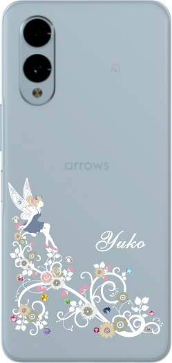 arrows We We2 アローズWe2 F-52E FCG02 らふら 名入れ スマホケース