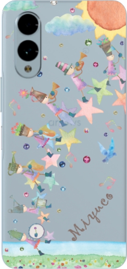 arrows We We2 アローズWe2 F-52E FCG02 らふら 名入れ スマホケース