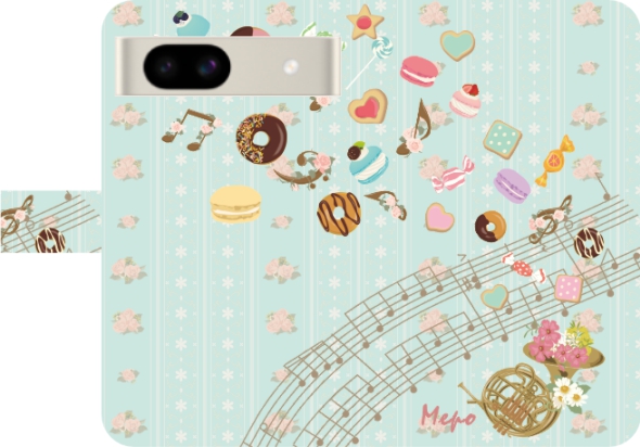 Google Pixel8a ケース 手帳型 グーグルピクセル8a らふら ファンタジー | Google Pixel | 05