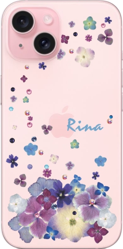 空翔華mama♡ページ⭐︎押し花ケース フレッシュな香りが漂う 押し花 スマホケース 全機種対応 iPhone
