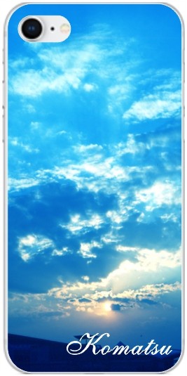 iPhone 8 iPhone8 ケース アイフォン8 カバー らふら 名入れ シンプル