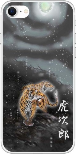 iPhone SE 第2世代 ケース アイフォンSE カバー らふら 虎デザイン｜laugh-life｜07