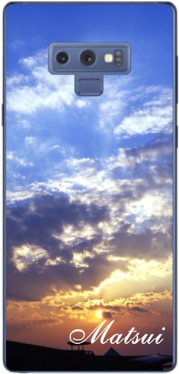 Galaxy Note9 ケース SC-01L SCV40 ギャラクシーノート9 カバー らふら 名入れ シンプル ナチュラルデザイン｜laugh-life｜08