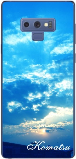 Galaxy Note9 ケース SC-01L SCV40 ギャラクシーノート9 カバー らふら 名入れ シンプル ナチュラルデザイン｜laugh-life｜09