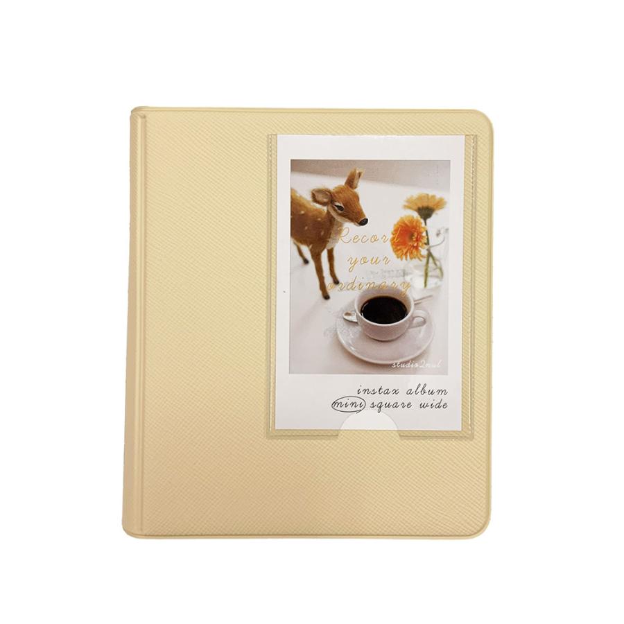 2NUL Polaroid Album Mini (For instax mini) チェキアルバム 表紙1枚＋56枚収納｜laughs｜02