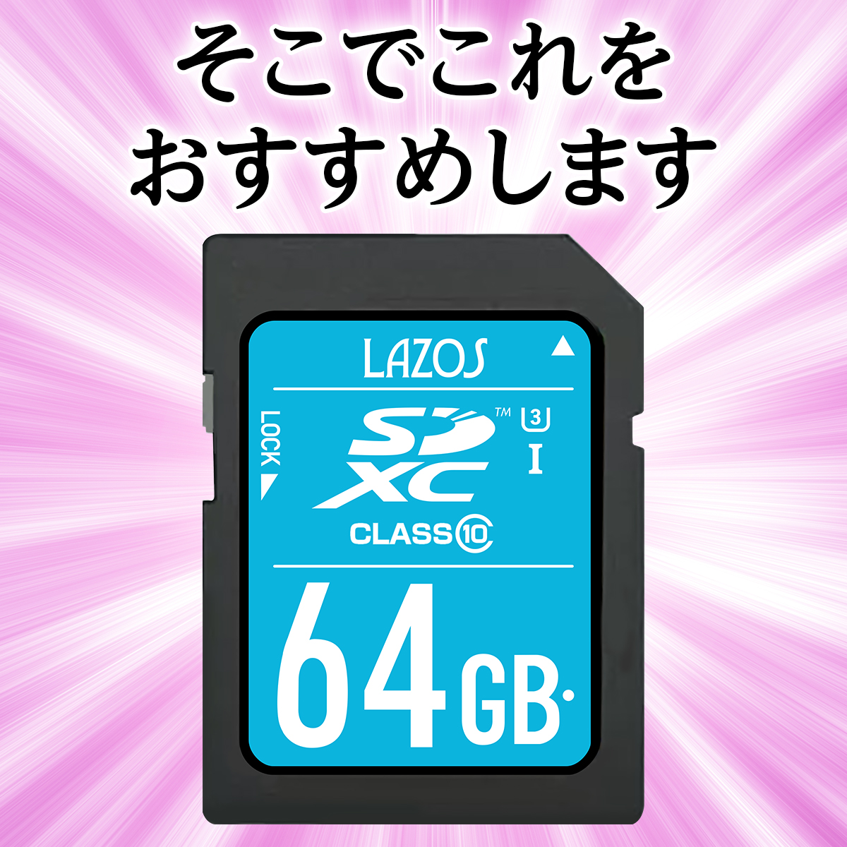 C044 特価！ 64GB SDXC Class10 SDカード 高速  xe