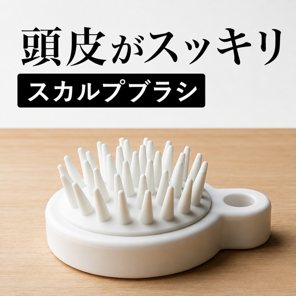 美容師監修】スカルプブラシ シャンプーブラシ 頭皮ブラシ 頭皮