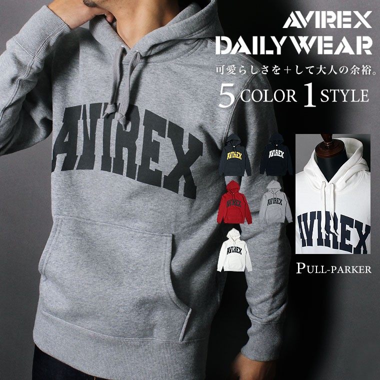 AVIREX アビレックス アヴィレックス DAILY L/S SWEAT PULL