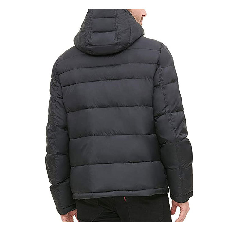 トミーヒルフィガー TOMMY HILFIGER ナイロン ダウン ジャケット フード付き CLASSIC NYLON HOODY PUFFER  JACKET 156AN122 :102-50-30-001:LAXNY ONLINE - 通販 - Yahoo!ショッピング