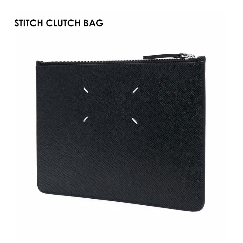 MAISON MARGIELA メゾン マルジェラ SA1TT0002T4745 STITCH CLUTCH BAG クラッチポーチ クラッチバック  メンズ レディース ビジネス 結婚式 ブランド