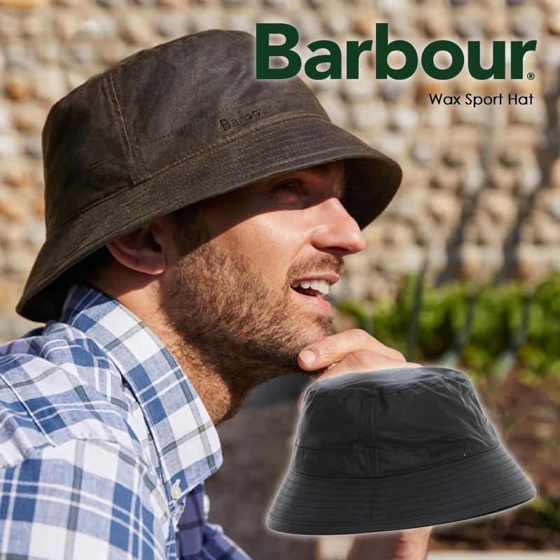 BARBOUR バブアー Wax Sport Hat ハット オイルドコットン 定番