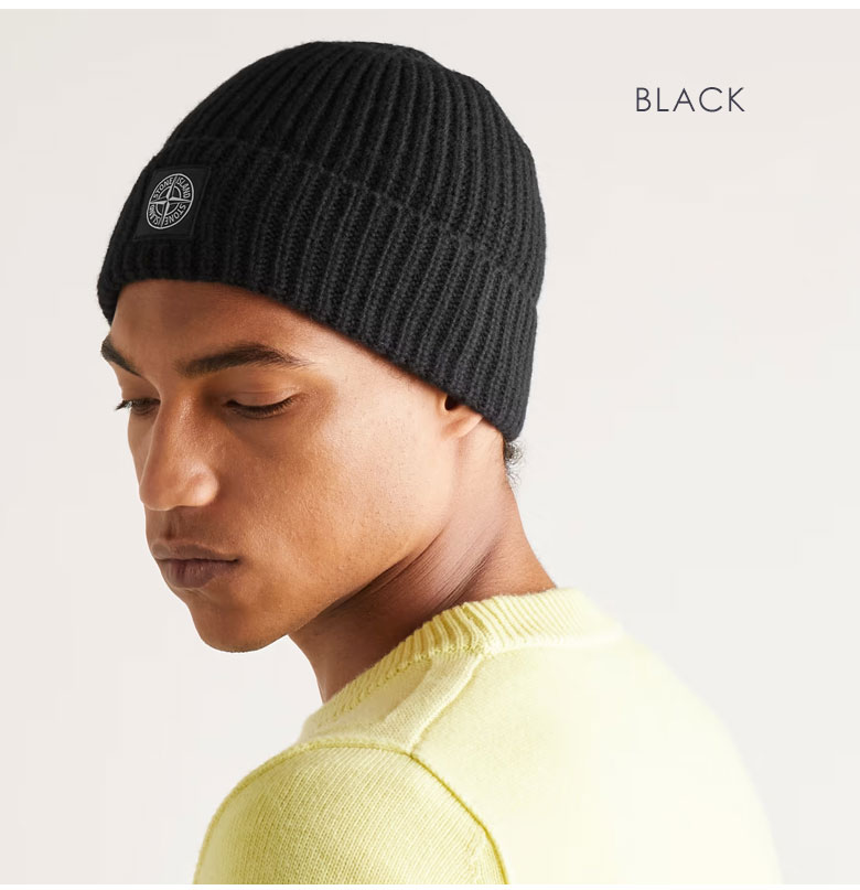 STONE ISLAND ストーンアイランド BEANIE ビーニー ニット帽 7715N10B5 