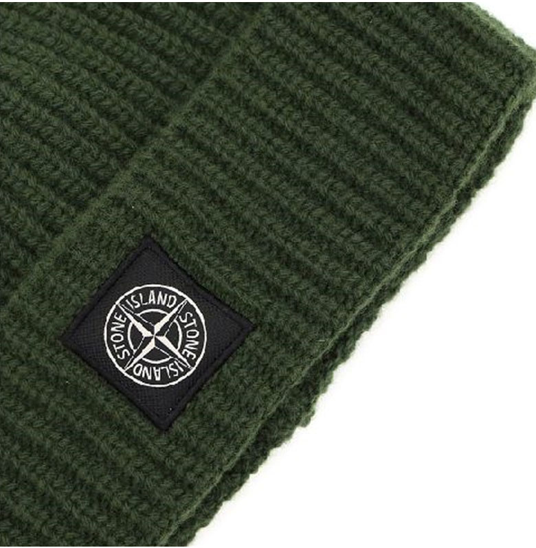 STONE ISLAND ストーンアイランド BEANIE ビーニー ニット帽 7715N10B5 