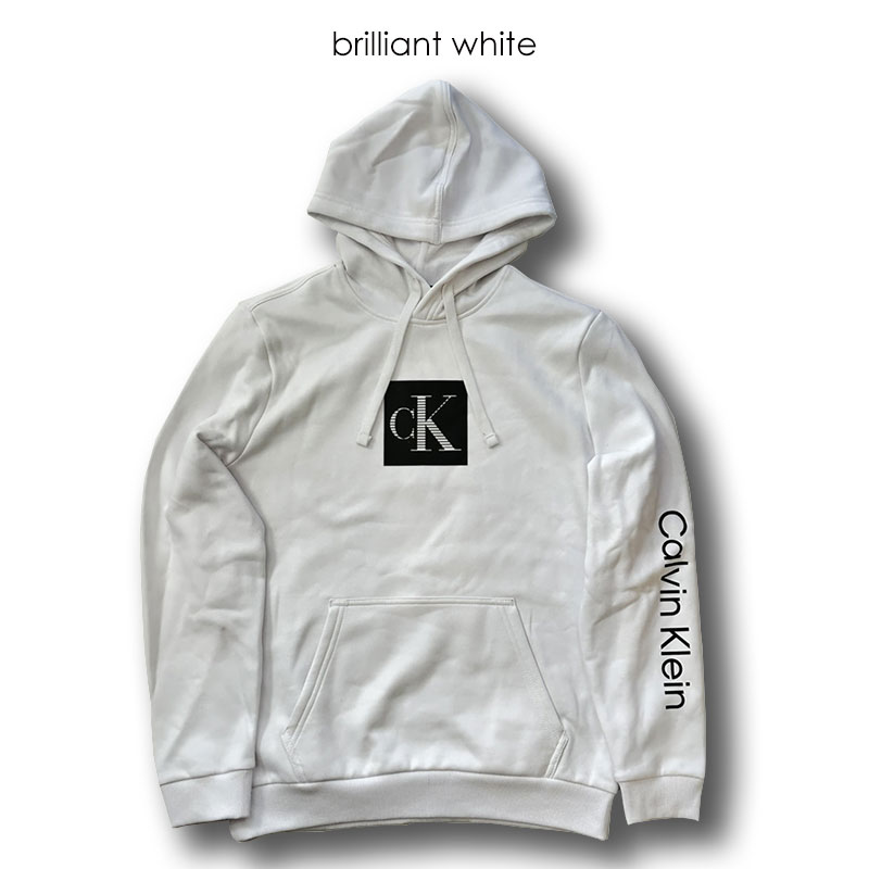 Calvin Klein カルバンクライン 40QC401 traveling monogram hw hoodie