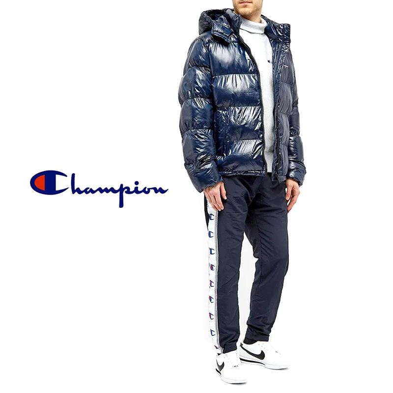 Champion チャンピオン Champion チャンピオン フード 中綿 ジャケット メンズ カジュアル スポーツ 定番 大人 HOODED  PUFF JACKET 213676 新生活 ギフト