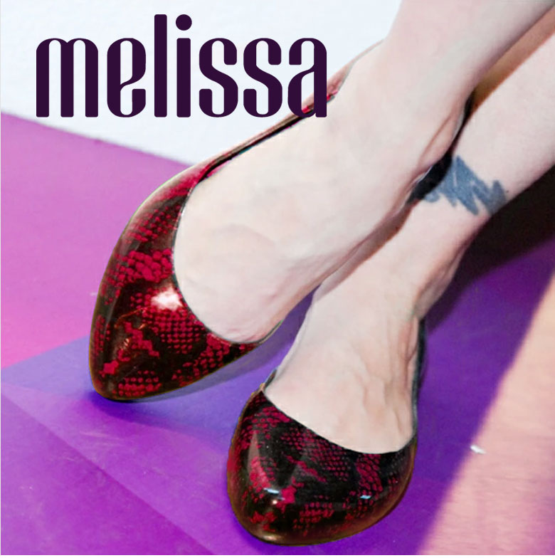 melissa メリッサ ラバーシューズ レディース パイソン パンプス