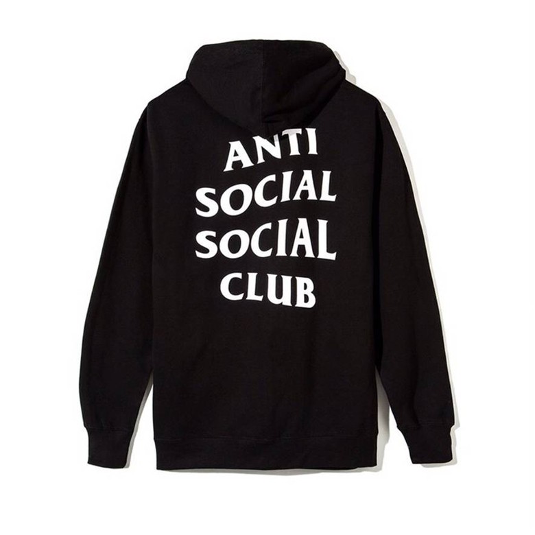 anti social social club zip up hoodie アンチ ソーシャル クラブ 