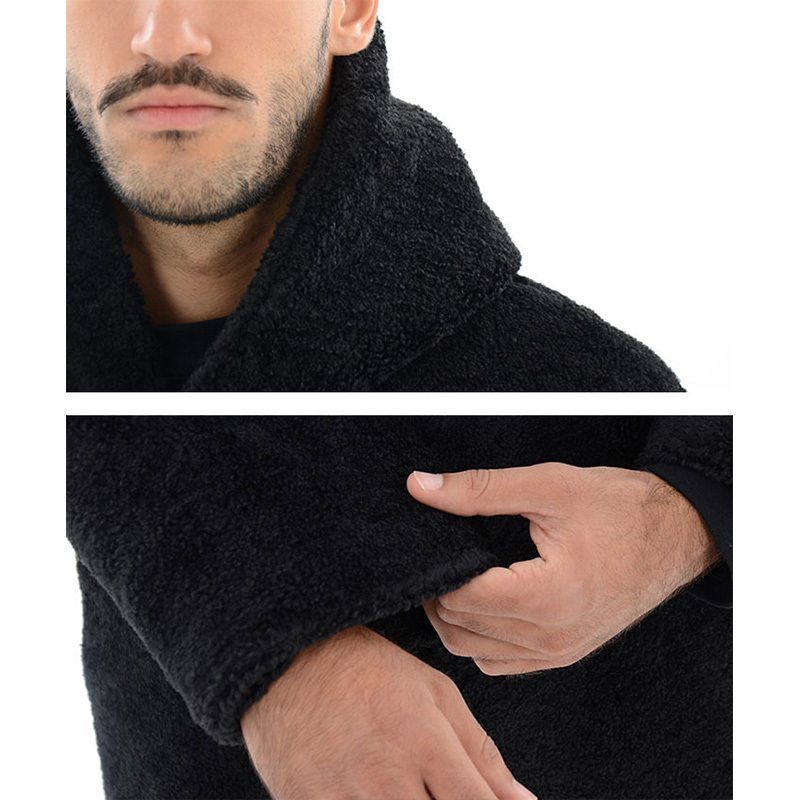 ボアフリースコーディガン フードコート ボア フリース コーディガン