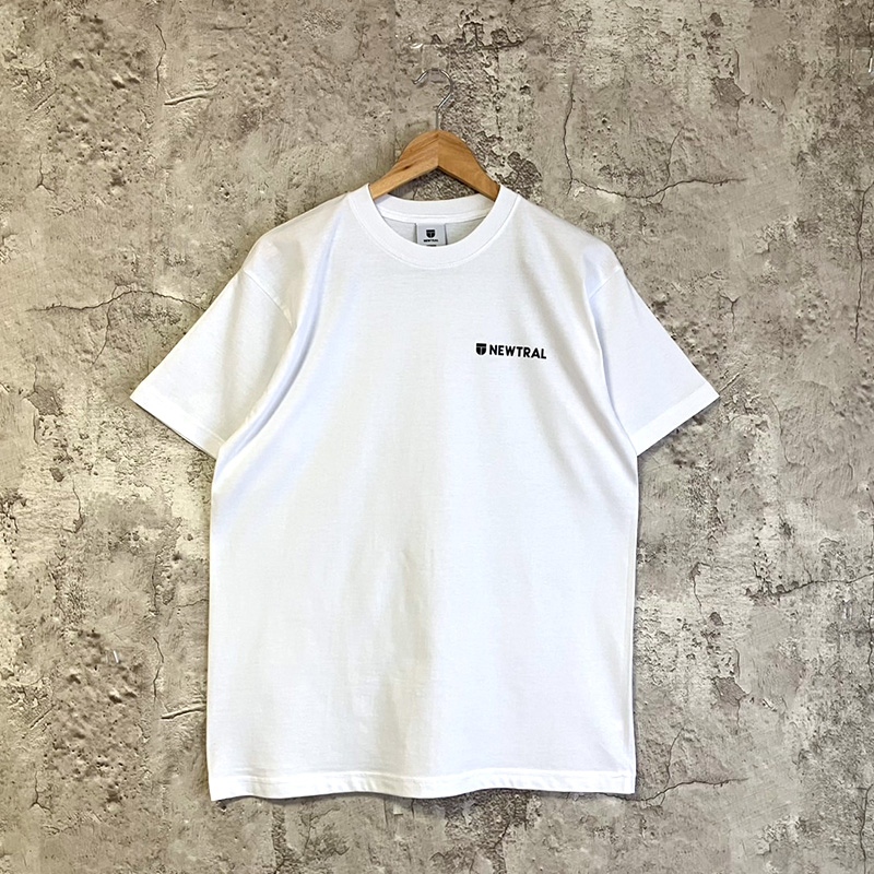 Zeebra 着用モデル】NEWTRAL チェストロゴTシャツ メンズ 半袖 綿100