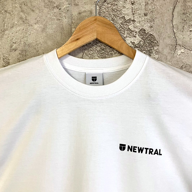 Zeebra 着用モデル】NEWTRAL チェストロゴTシャツ メンズ 半袖 綿100