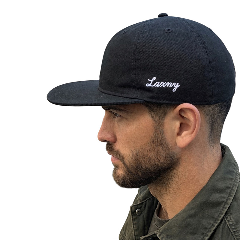 LAXNY】フラットバイザー ローキャップ メンズ レディース 帽子