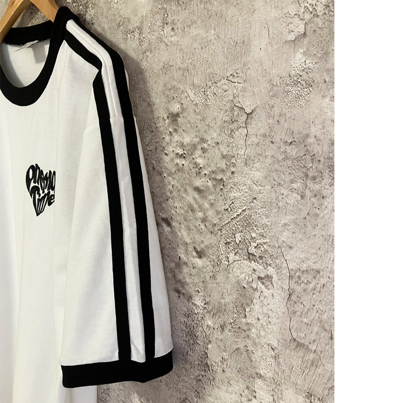 【関税込み】ロゴ刺繍 コットン クルーネック Tシャツ 楽天市場】ロゴTシャツ / 公式 CUBE SUGAR OE天竺 カットソー