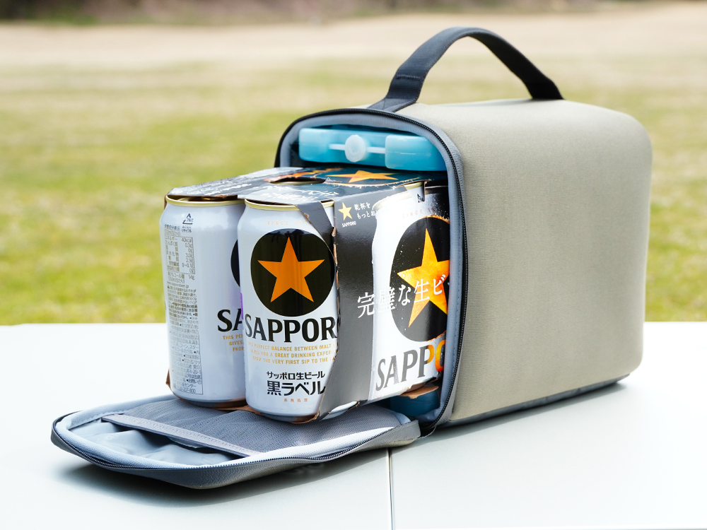 FUTURE FOX 缶ビールクーラー 350ml缶用 ソフトクーラー 保冷バッグ