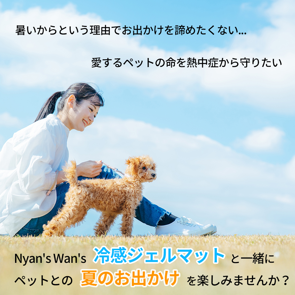 Nyan's Wan's （にゃんずわんず） 冷感ジェルマット ひんやり ペット