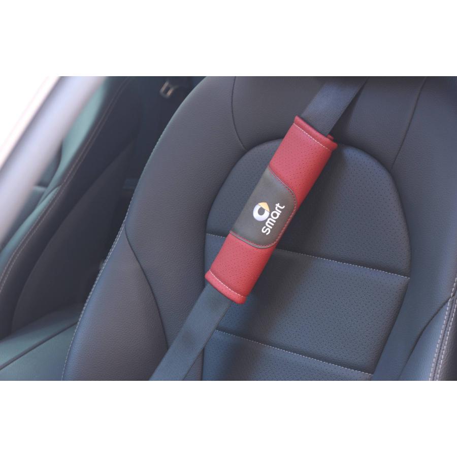 smart メルセデスベンツ シートベルトパッド 2個セット ショルダー