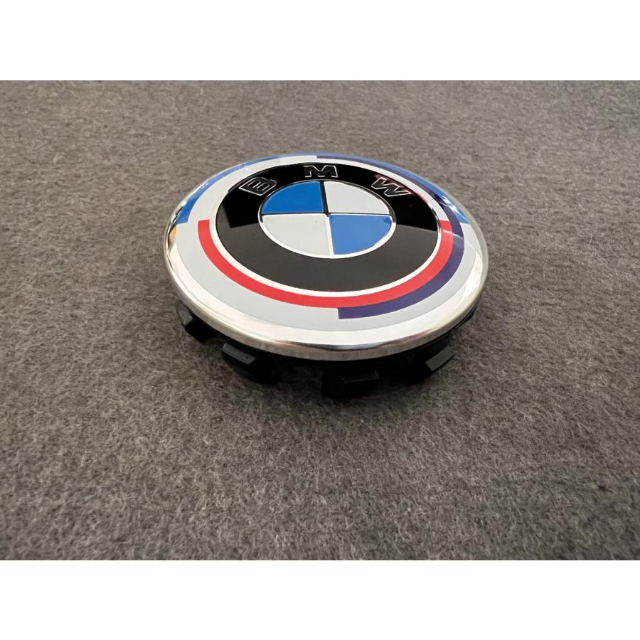 83☆BMW 50周年記念用☆4個セット ホイールキャップ 外径56mm ハブ