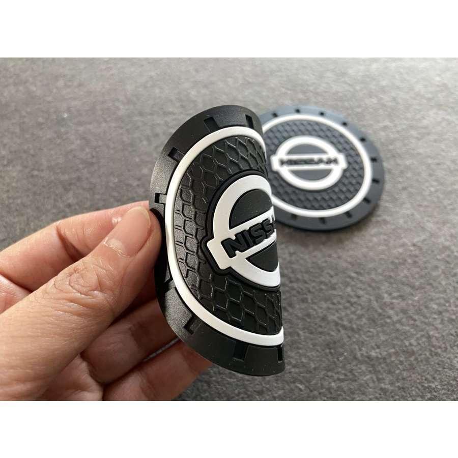 送料無料 07☆nissan 日産用☆ドリンクホルダー コースター 2個セット