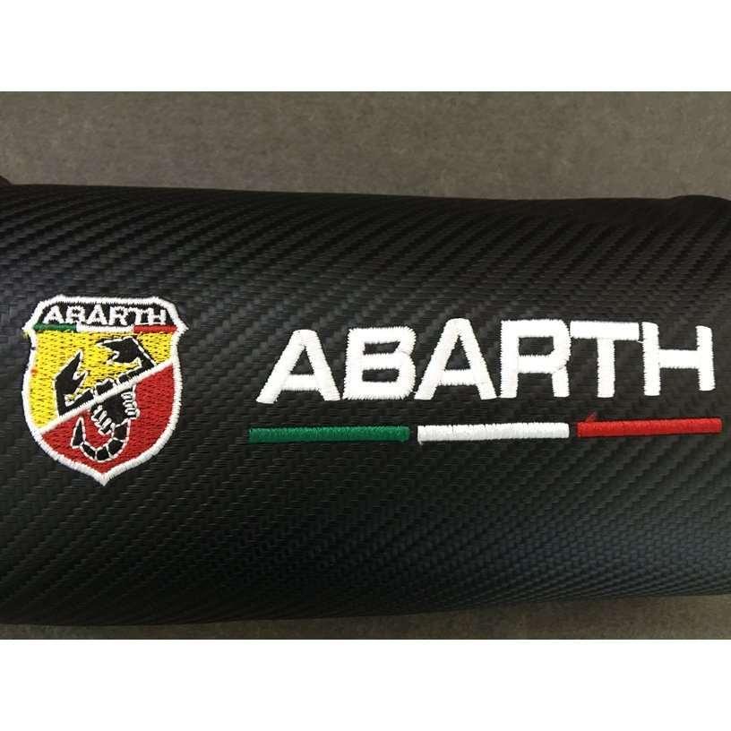 送料無料 ABARTH アバルト用☆2個セット 車載 車内 クッション ネック
