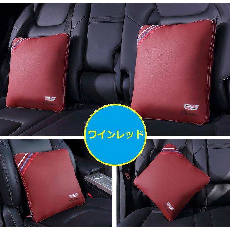 キャデラック 両用抱き枕 掛けふとん 40*40cm 車用クッション 抱き枕