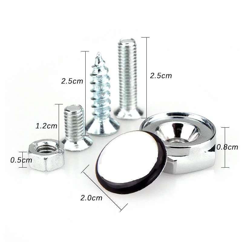 送料無料 41☆PORSCHE ポルシェ用☆4個セット ナンバープレートのネジ