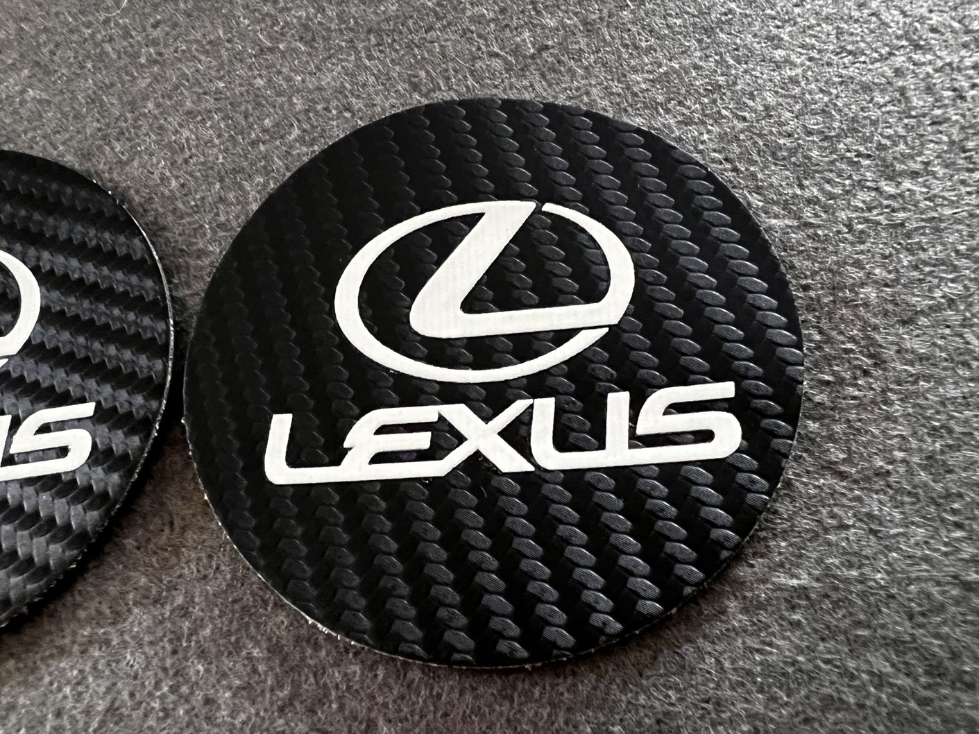レクサス（LEXUS） ◇レクサス LEXUS◇炭素繊維 カップパッド ドリンク