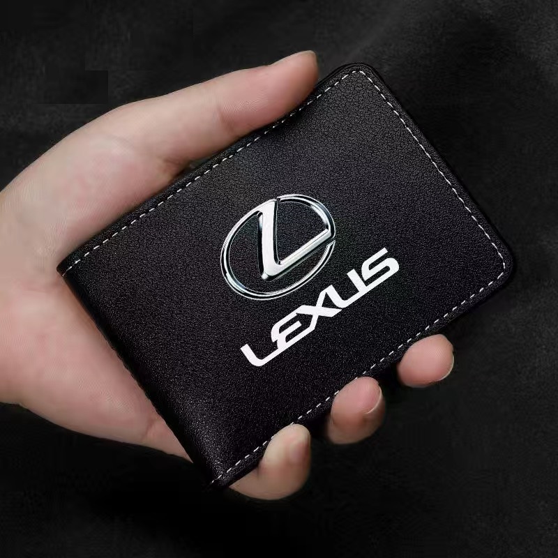 Lexus カードケース バーガンディ オンライン アウトレット車・バイク・自転車 - Lexus カード