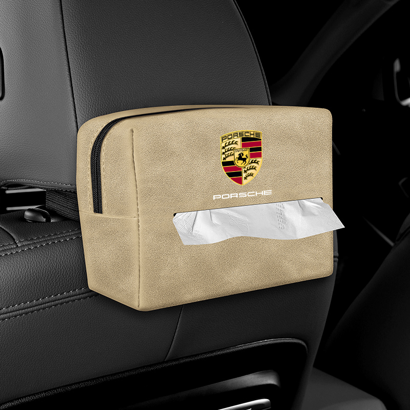 PORSCHE（ポルシェ） ◇ポルシェ PORSCHE◇ベージュ◇車ティッシュ