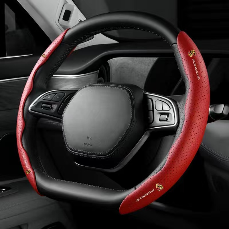 PORSCHE（ポルシェ） ◇ポルシェ PORSCHE◇レッド◇ハンドルカバー